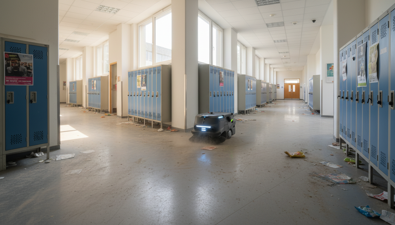 Automatischer Nachtbetrieb in Schulen