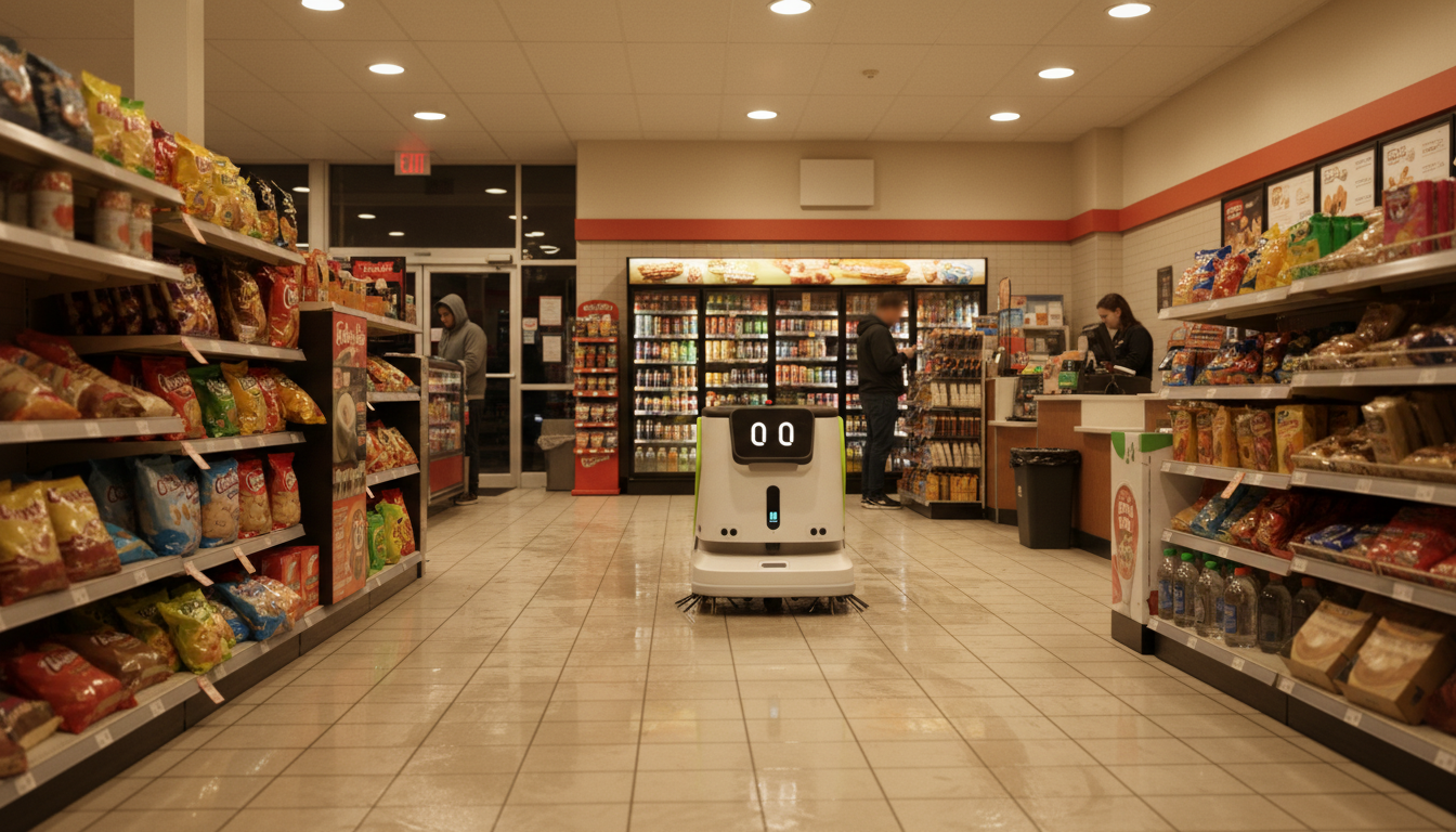 Autonomer 24/7 Betrieb in Tankstellen